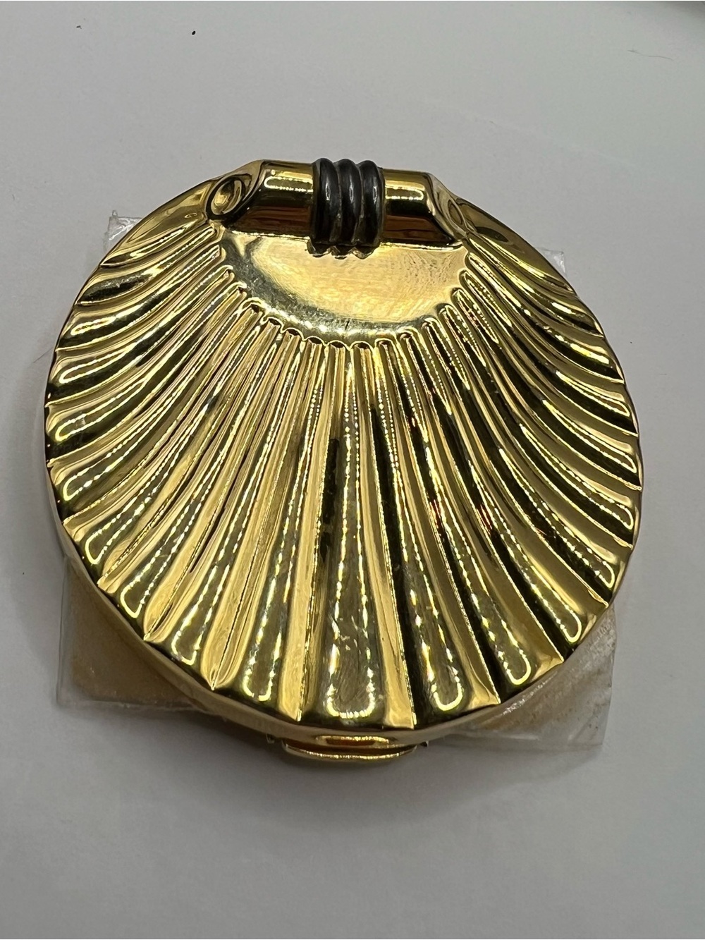 Gold Shell Compact Mirror by Estée Lauder